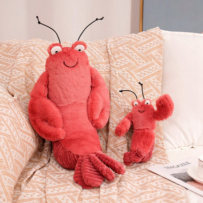 Kawaii Cute Cartoon Lobster Plush Toy