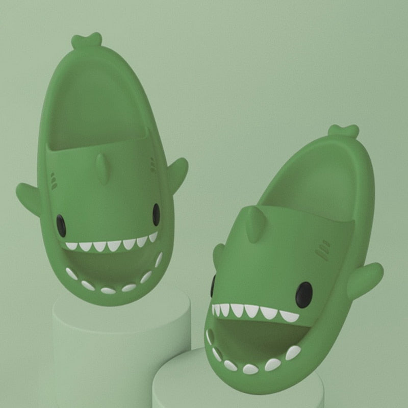 Kawaii Funny Shark Slippers - Slippers, Trending - Kawaii Bonjour