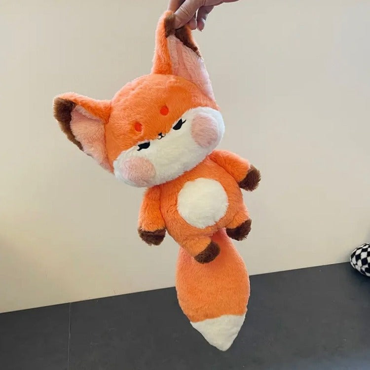 Kawaii Fluffy Fox Big Tail Plush Toy