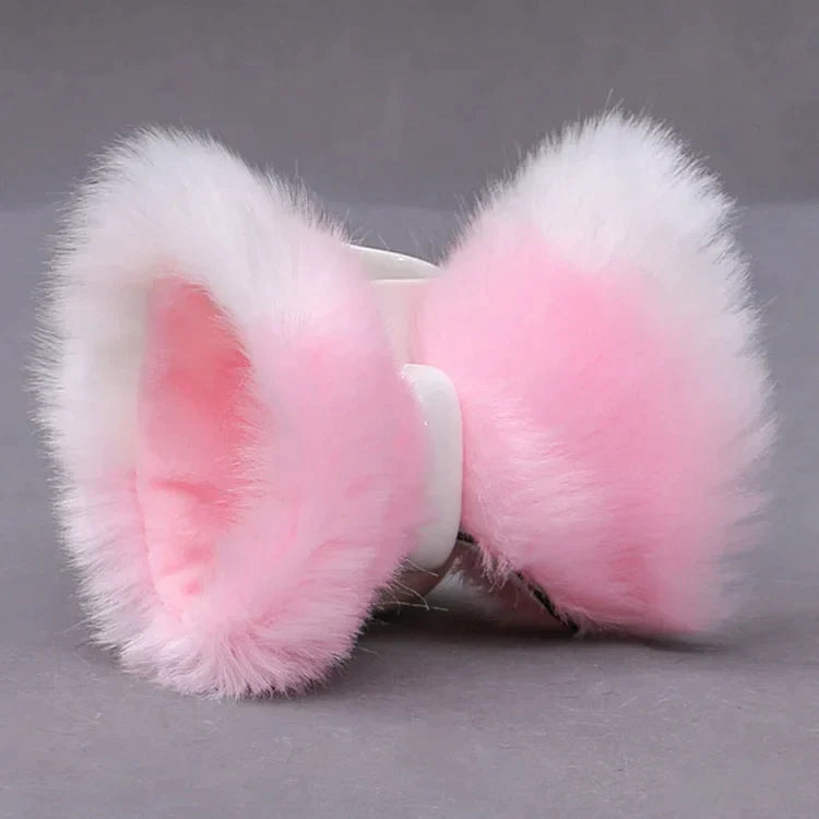 Kawaii Plush Fox Ears Hairpin Cosplay Costume Accessory