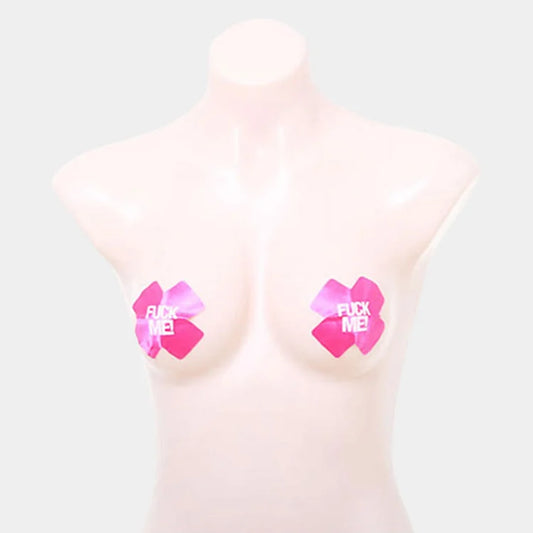Silicone Breathable Letter Print Nipple Cover Pasties Breast