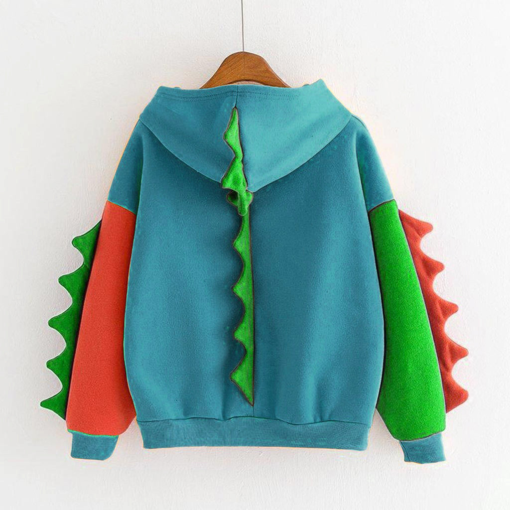 Harajuku Cartoon Dinosaur Sweatshirt Hoodie