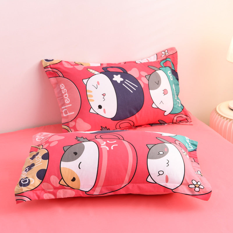 Kawaii Cartoon Cat Bedding Sets