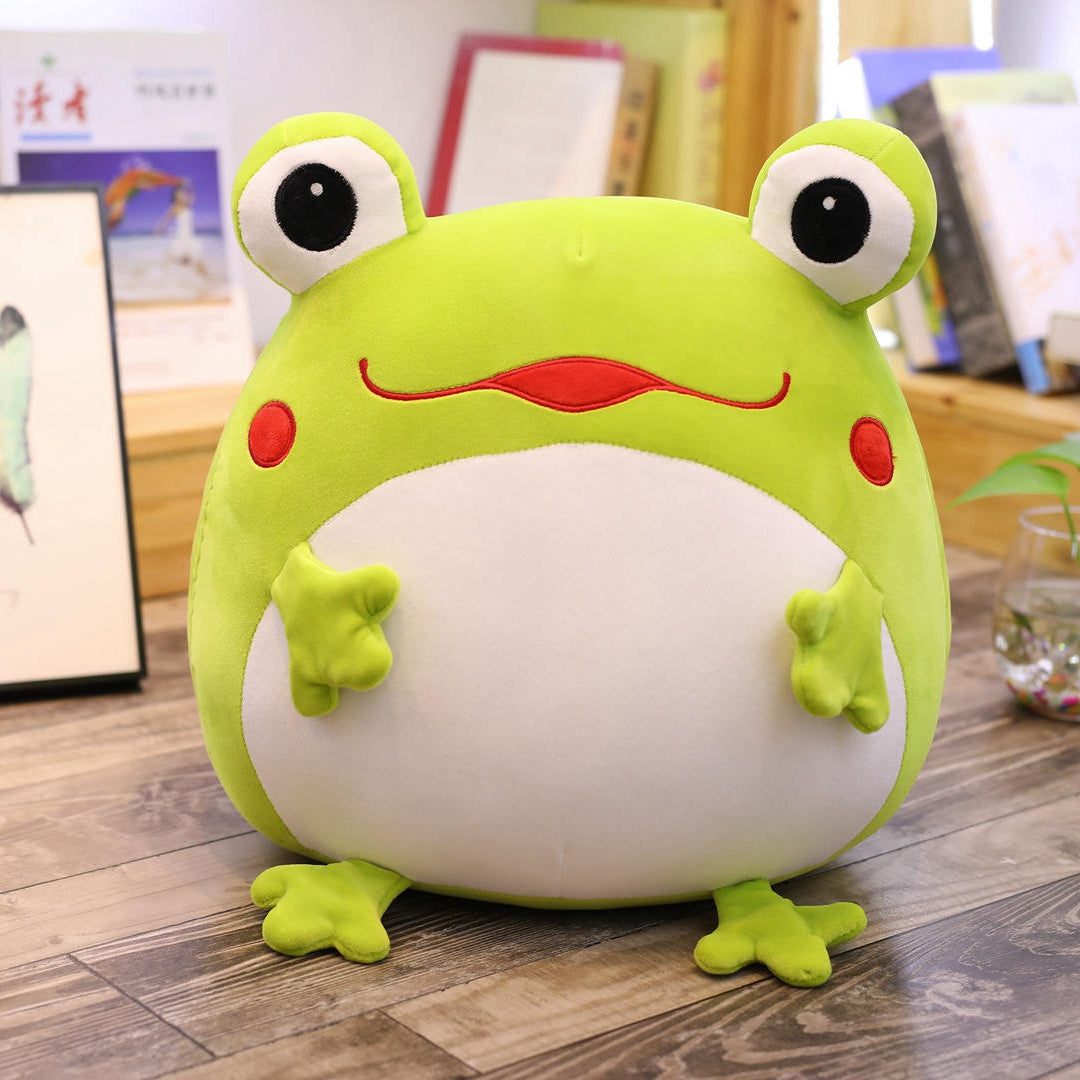 Cartoon Frog Pillow Plush Toy