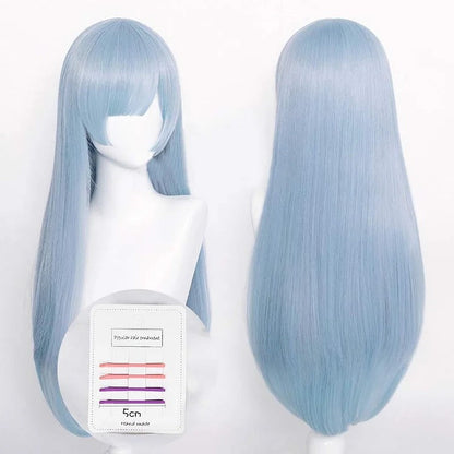 Kawaii Cosplay Anime Lolita Long Wigs With Hair Clip