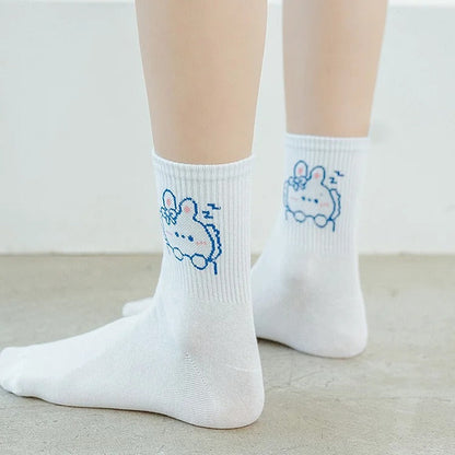 Kawaii Cute Cartoon Bunny Socks