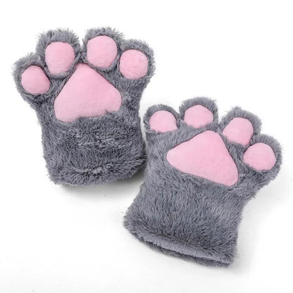 Kawaii Kitty Cat Paw Gloves