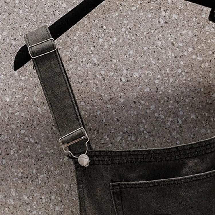 Bowknot Lapel Shirt Ripped Denim Overalls Pants Two Piece Set Meowhiskers