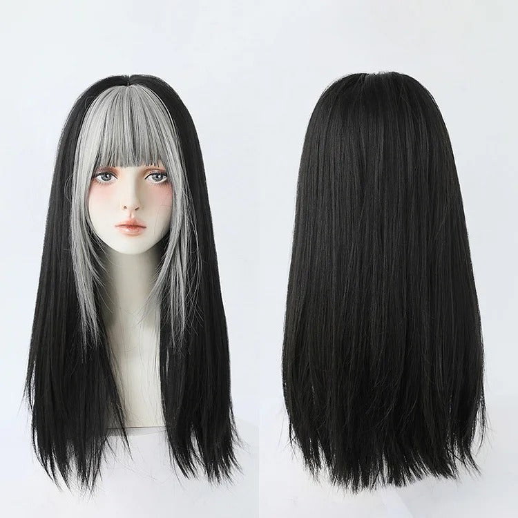 Fashion Gradient Style Straight Wigs