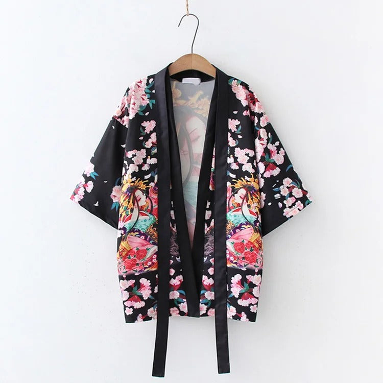 Blossom Dance Noble Birth Kimono Outerwear