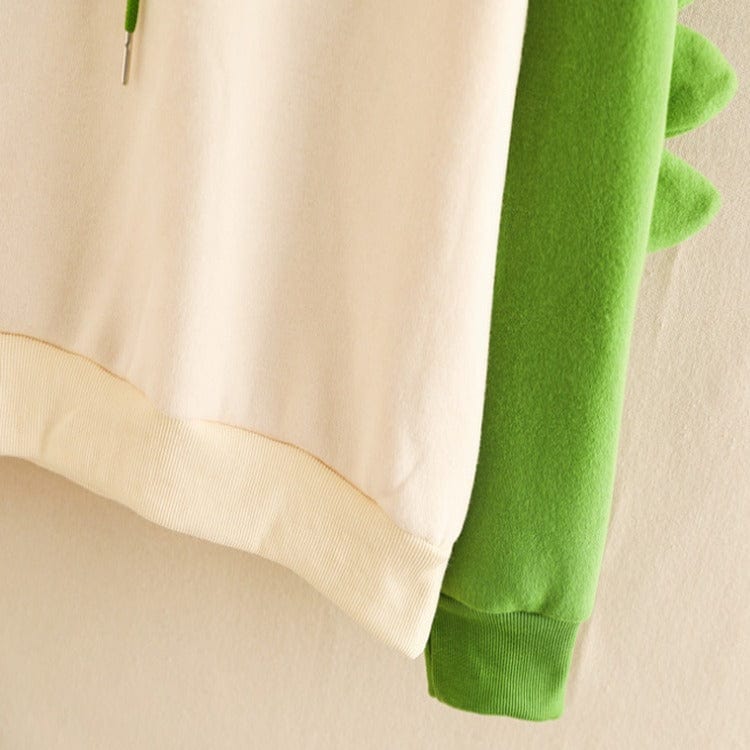 Cartoon Small Creature Dinosaur Sweatshirt Hoodie Meowhiskers