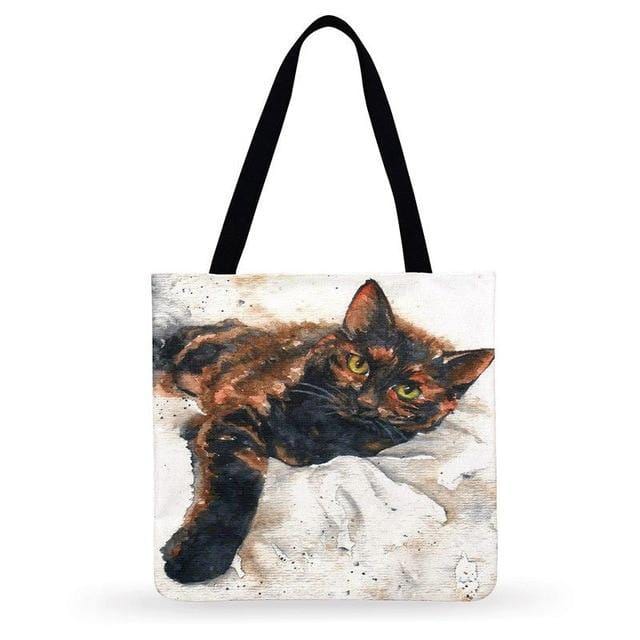 Cat Meow Tote Bag Meowhiskers