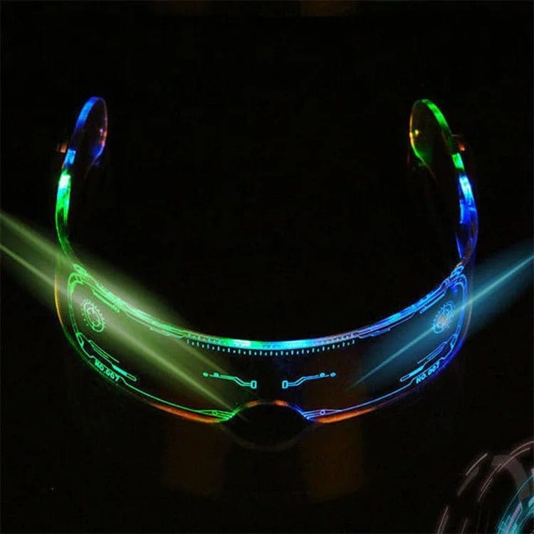 Chic LED Seven Color Luminous Glasses Meowhiskers
