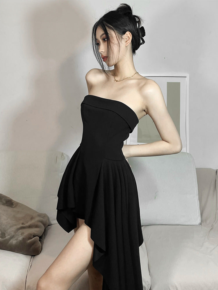 Chic Slim Black Mysterious Party Dress