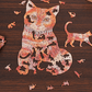 Orange Cat Puzzle - Meowhiskers