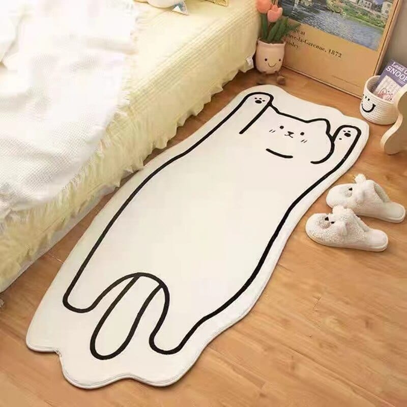 Scaring Cat Rug Funny Jump Scare Cat Rug – Meowhiskers