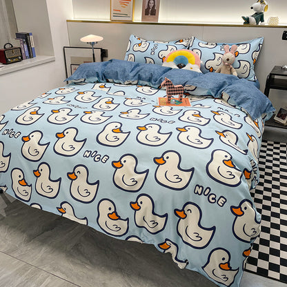 Cartoon Quack Quack Duck Bedding Sets