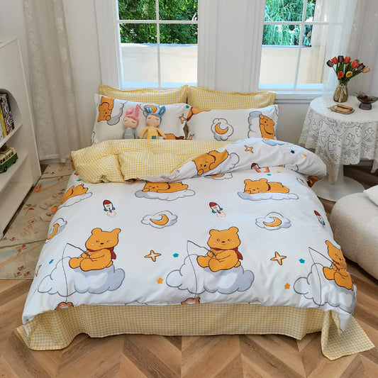 Lovely Cartoon Bear Puppy Kitty Bedding Sets