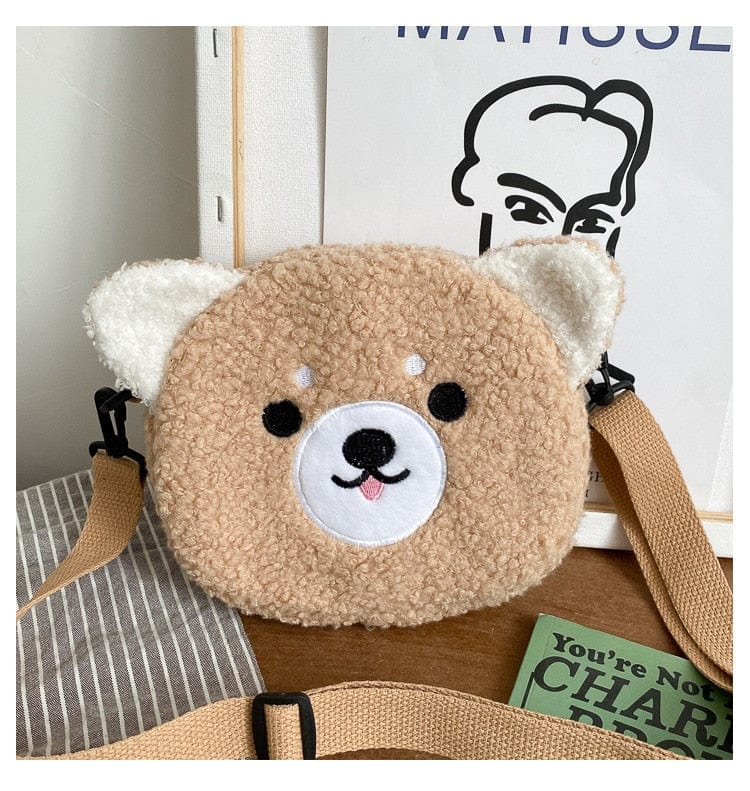 Kawaii Cartoon Plush Bag Meowhiskers