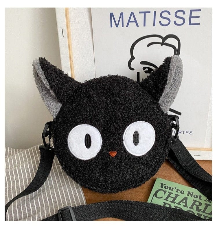 Kawaii Cartoon Plush Bag Meowhiskers