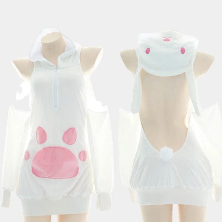 Kawaii Cat Paw Bunny Ears Cosplay Lingerie Meowhiskers Kawaii Cat Paw Bunny Ears Cosplay Lingerie Meowhiskers