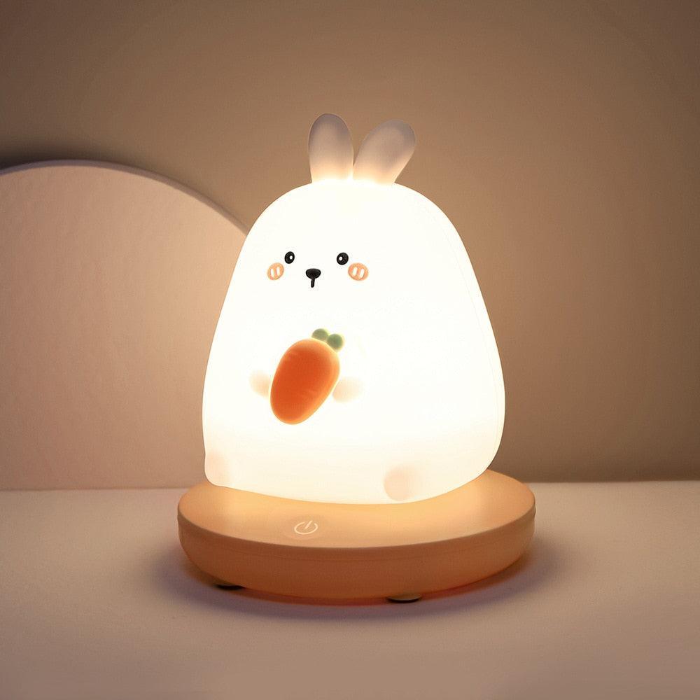 Kawaii Cute Animals Night Light Meowhiskers