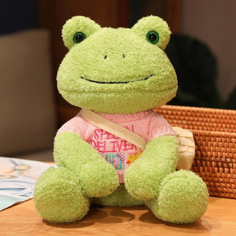 Kawaii Cute Dressing Frog Plush Toy Meowhiskers