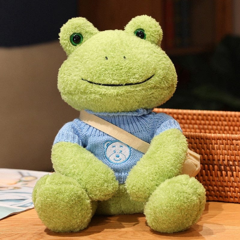 Kawaii Cute Dressing Frog Plush Toy Meowhiskers