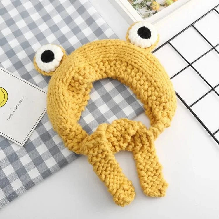 Kawaii Frog Eyes Hat Beanies Meowhiskers