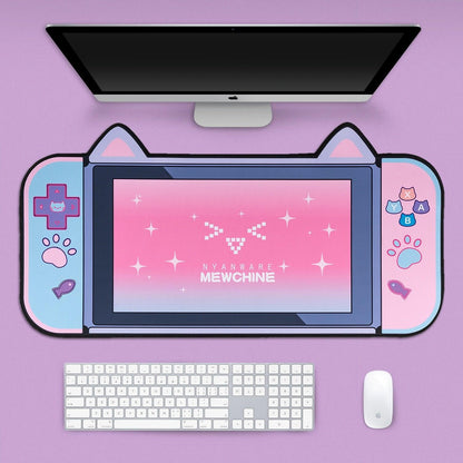 Kawaii Gamepad Meow Mouse Pad - Mouse Pad - Kawaii Bonjour