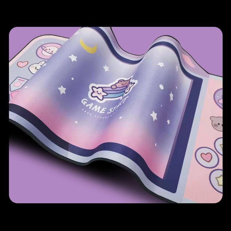 Kawaii Gamepad Sky Night Bear Mouse Pad - Mouse Pad - Kawaii Bonjour