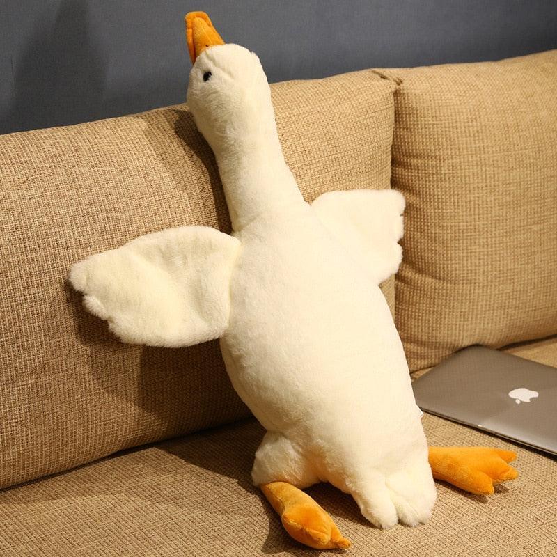 Kawaii Giant Fluffy Goose Plushie - Sea Animals - Kawaii Bonjour