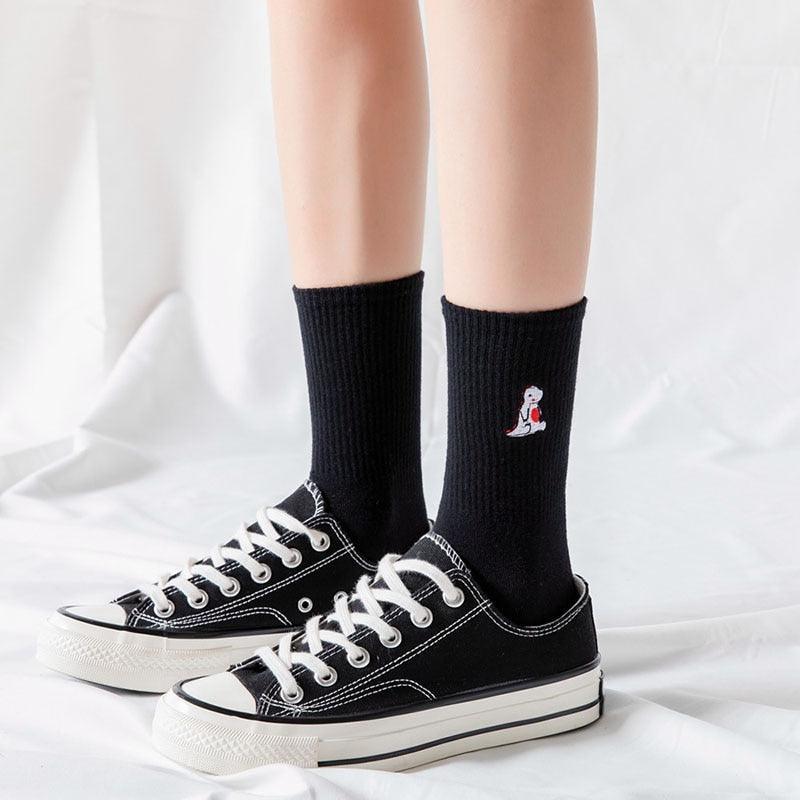 Kawaii Harajuku Dinosaur Socks - Socks - Kawaii Bonjour
