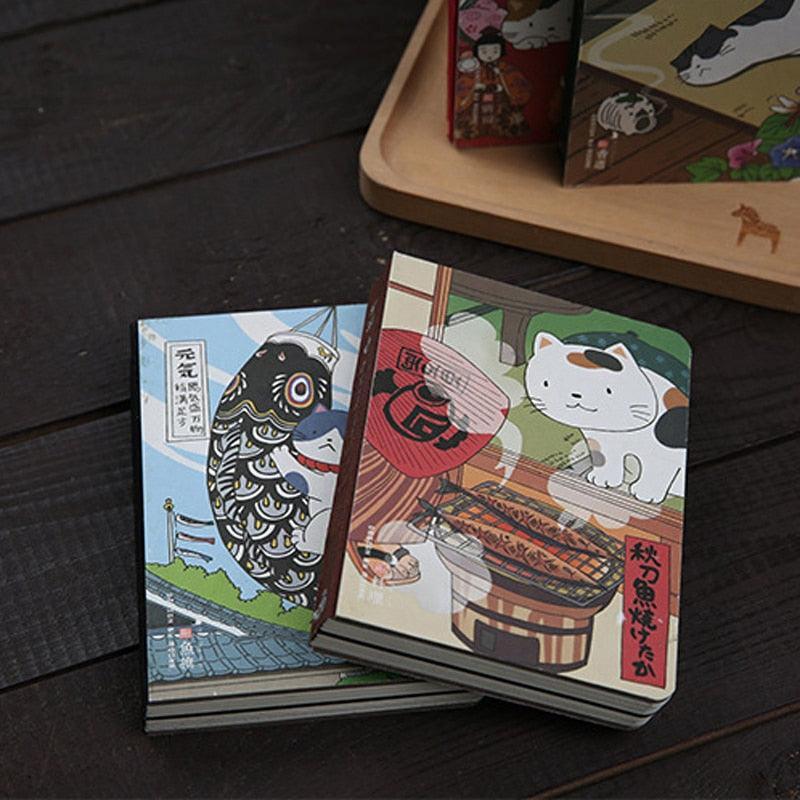 Kawaii Japanese Cat Journal & Planner - Journal, Notebook, Planner - Kawaii Bonjour