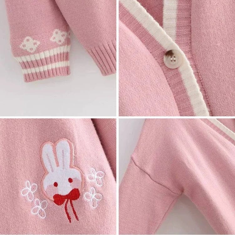 Kawaii Lolita Bunny Cardigan Sweater Meowhiskers