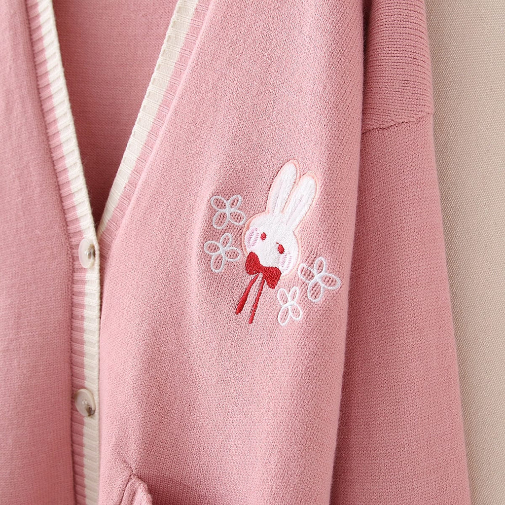 Kawaii Lolita Bunny Cardigan Sweater Meowhiskers