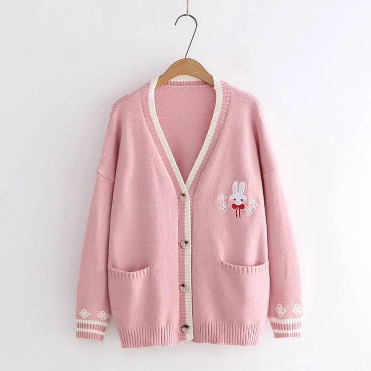 Kawaii Lolita Bunny Cardigan Sweater Meowhiskers
