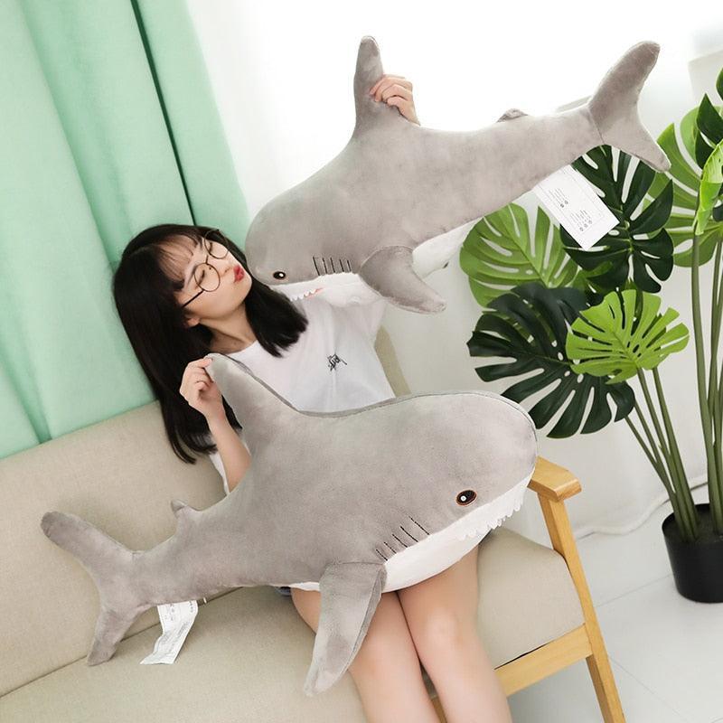 Kawaii Soft Giant Shark Plushies - Sea Animals - Kawaii Bonjour