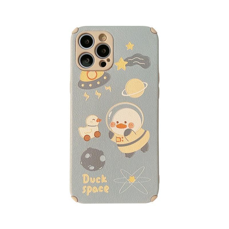 Kawaii Space Duck iPhone Case - iPhone Case - Kawaii Bonjour