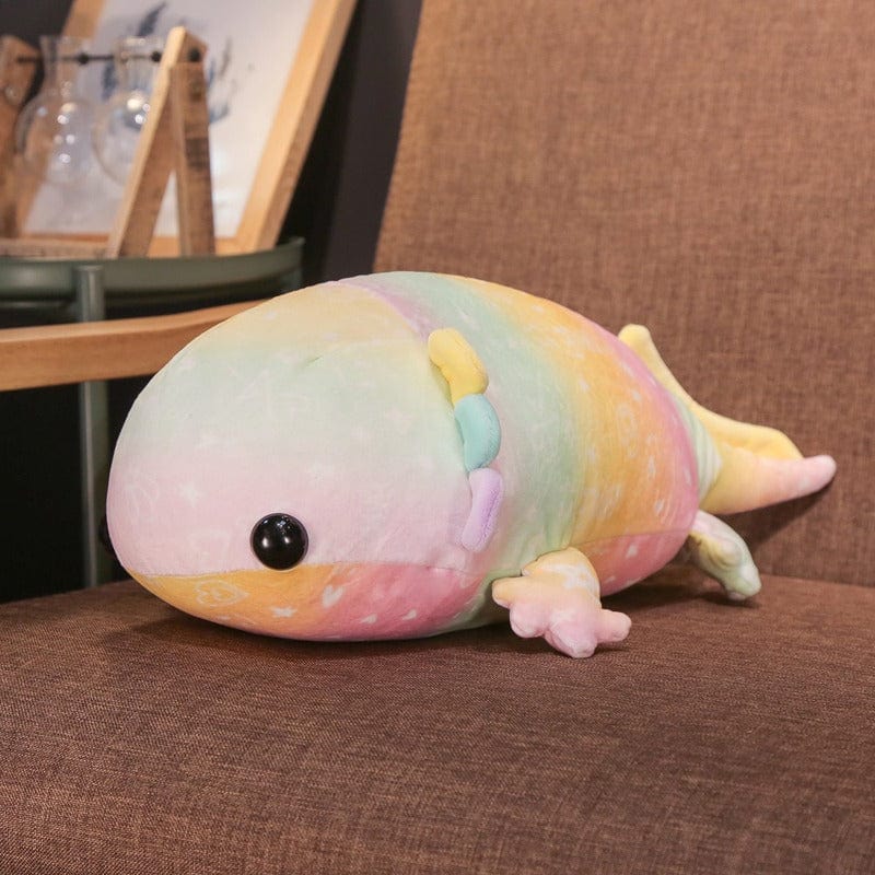 Kawaii Stuffed Colorful Axolotl Plushie Meowhiskers