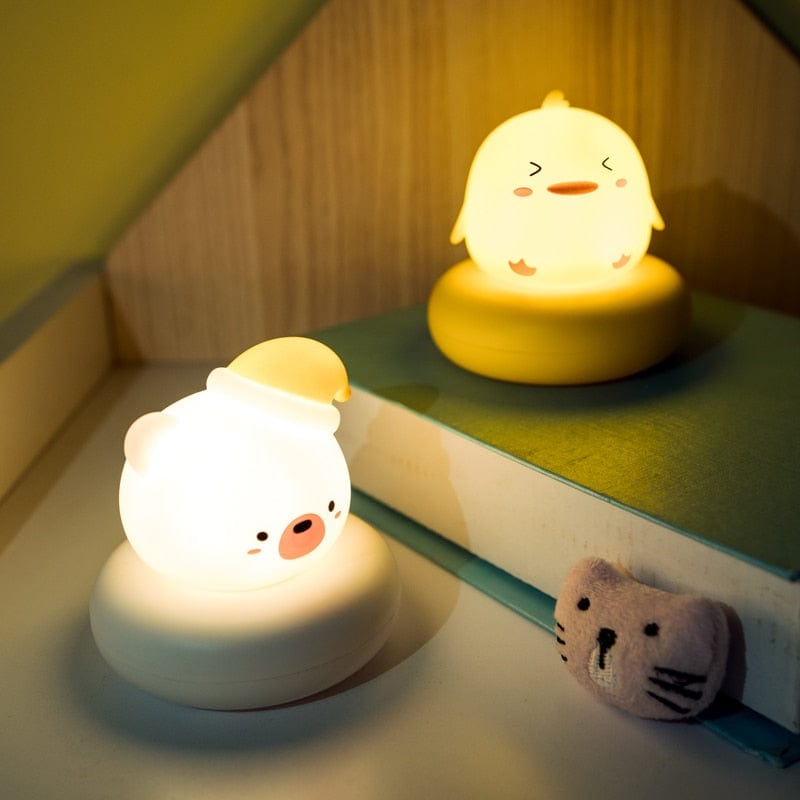 Kawaii Sweet Animals Night Light Meowhiskers