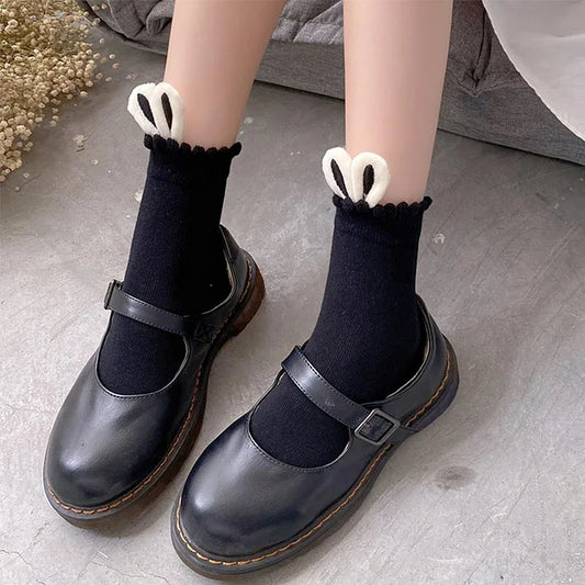 Kawaii Bunny Ears Lolita Ankle Socks