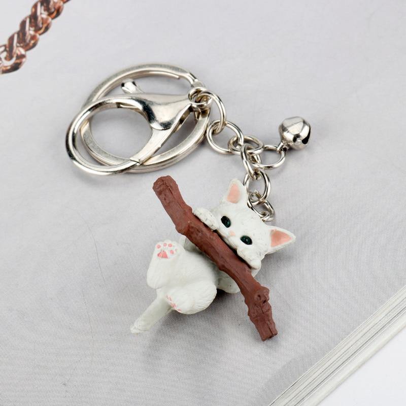 Cat Branch Keychain - Meowhiskers