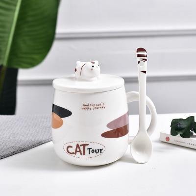 Cat Lay Mug - Meowhiskers