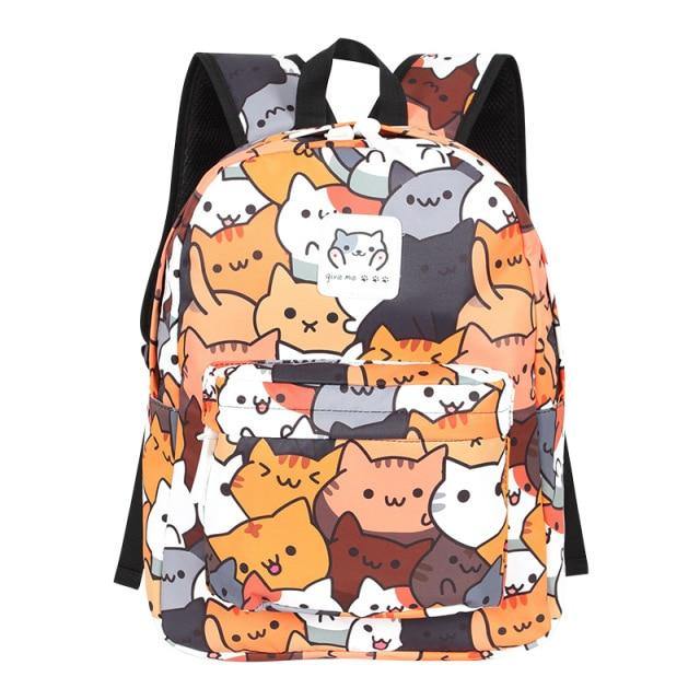 Cute Cat Backpack - Meowhiskers