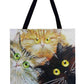 Fluffy Cat Tote Bag - Meowhiskers