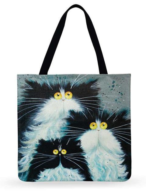 Fluffy Cat Tote Bag - Meowhiskers