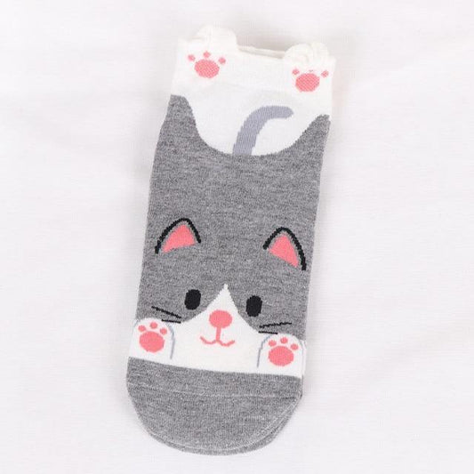 Playful Cat Socks - Meowhiskers