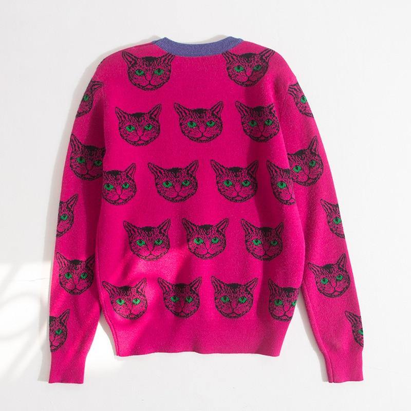 Pinky Cat Sweater - Meowhiskers
