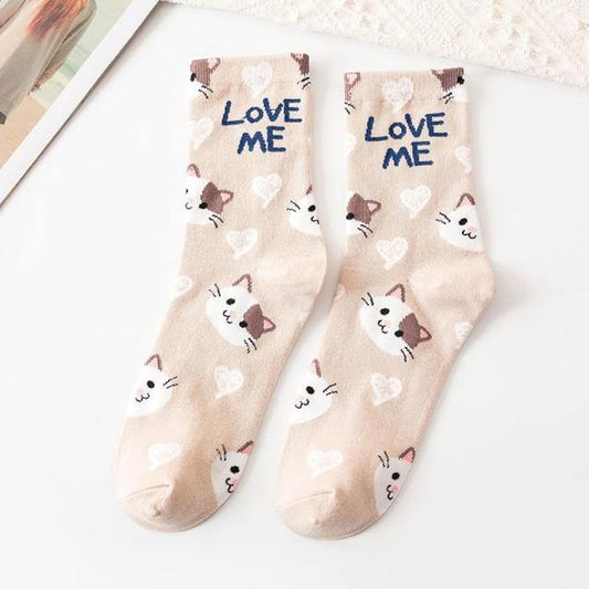 Cat Love Me Socks - Meowhiskers